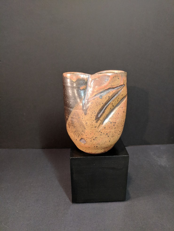 WYATT-Vessel-7x5x5in. Stoneware Cone 10 Reduction